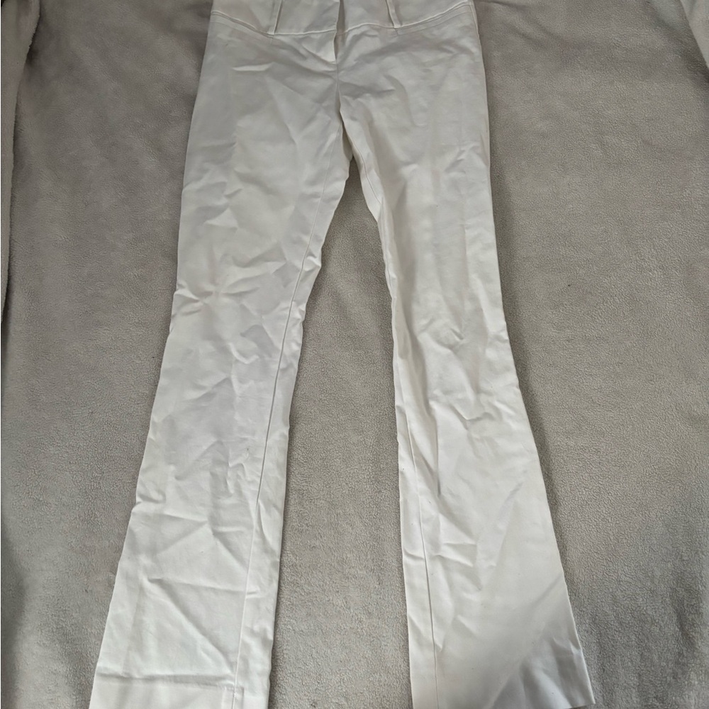 The Limited Crisp White Drew Fit Pants